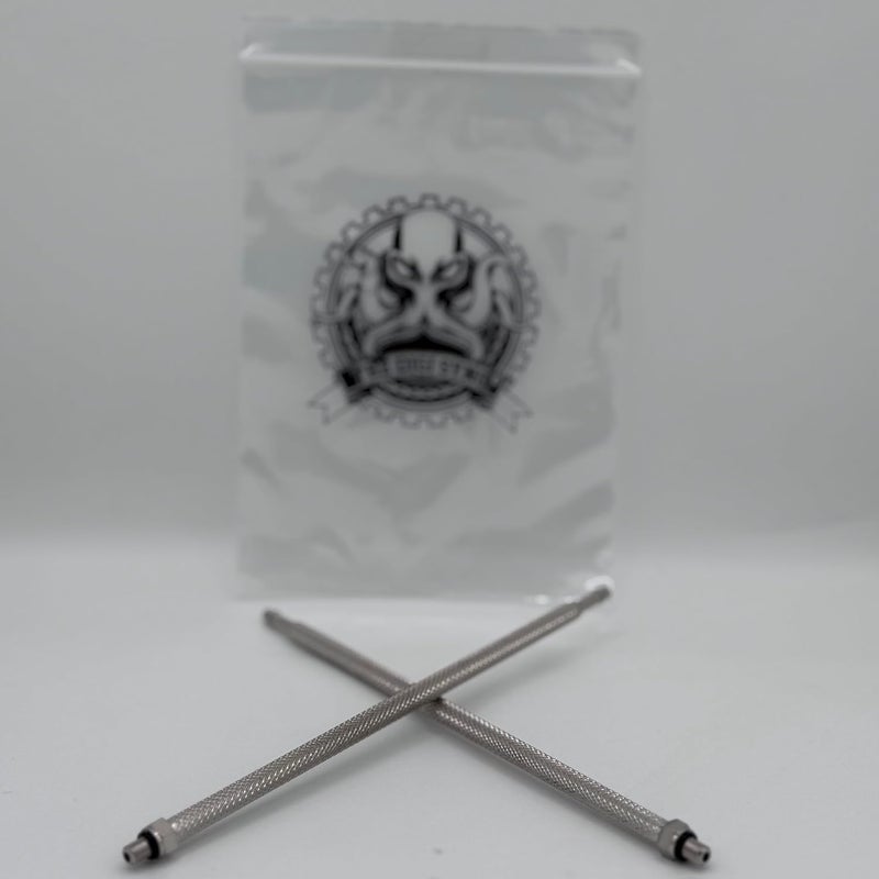 The Digi Sync M5-5x0.8x180mm - Threaded Vacuum Port Adapters Fittings for Carburetor or Throttle Body - Nickel-Plated Brass - QUALITY SET - Pack of 2 - Not KL - Image 2